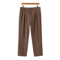 High Waist Trousers in Soft Fabric - Chic Parisian Style for Everyday Wear