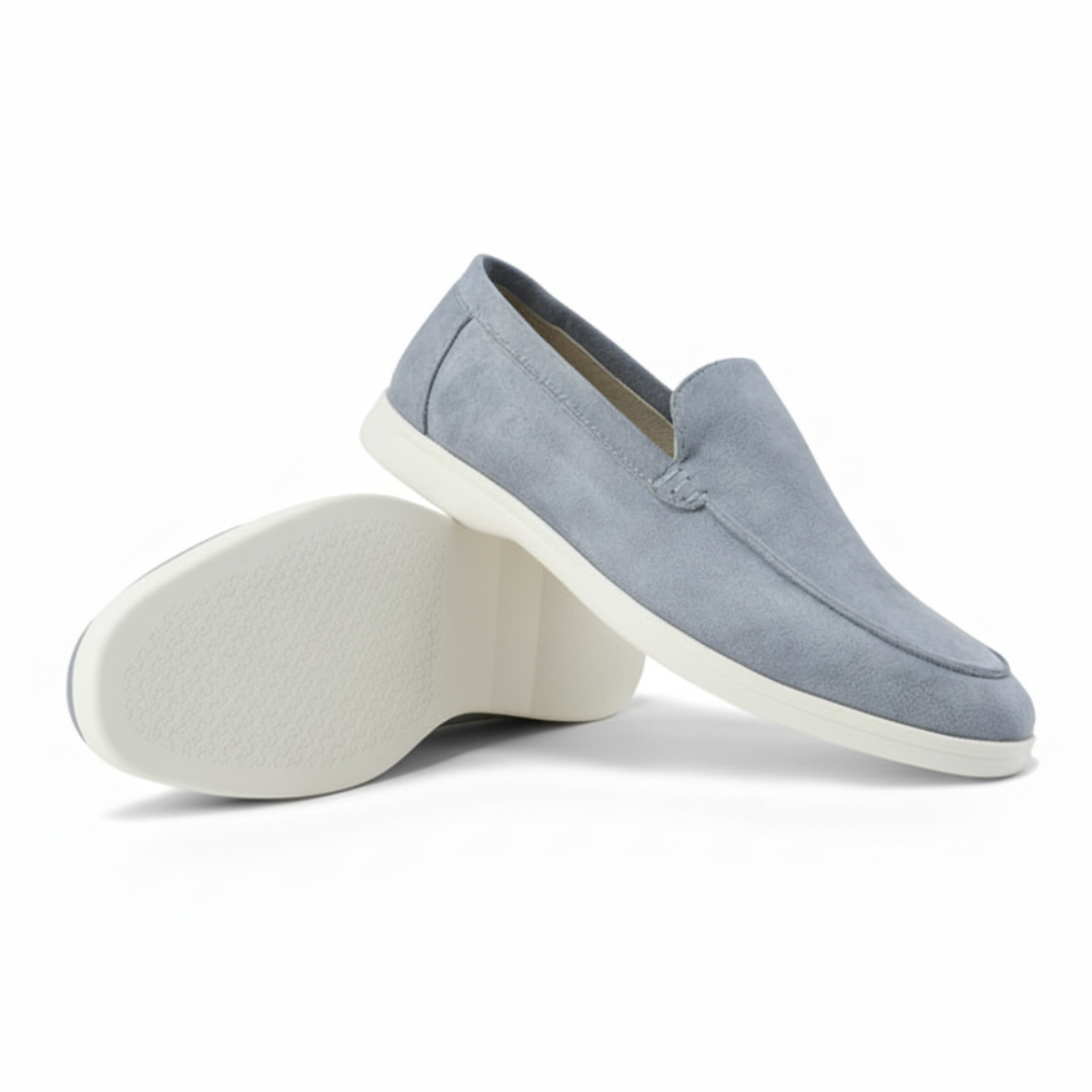 Suede Loafers for Men | Casual Slip-On Shoes | Comfortable Everyday Footwear