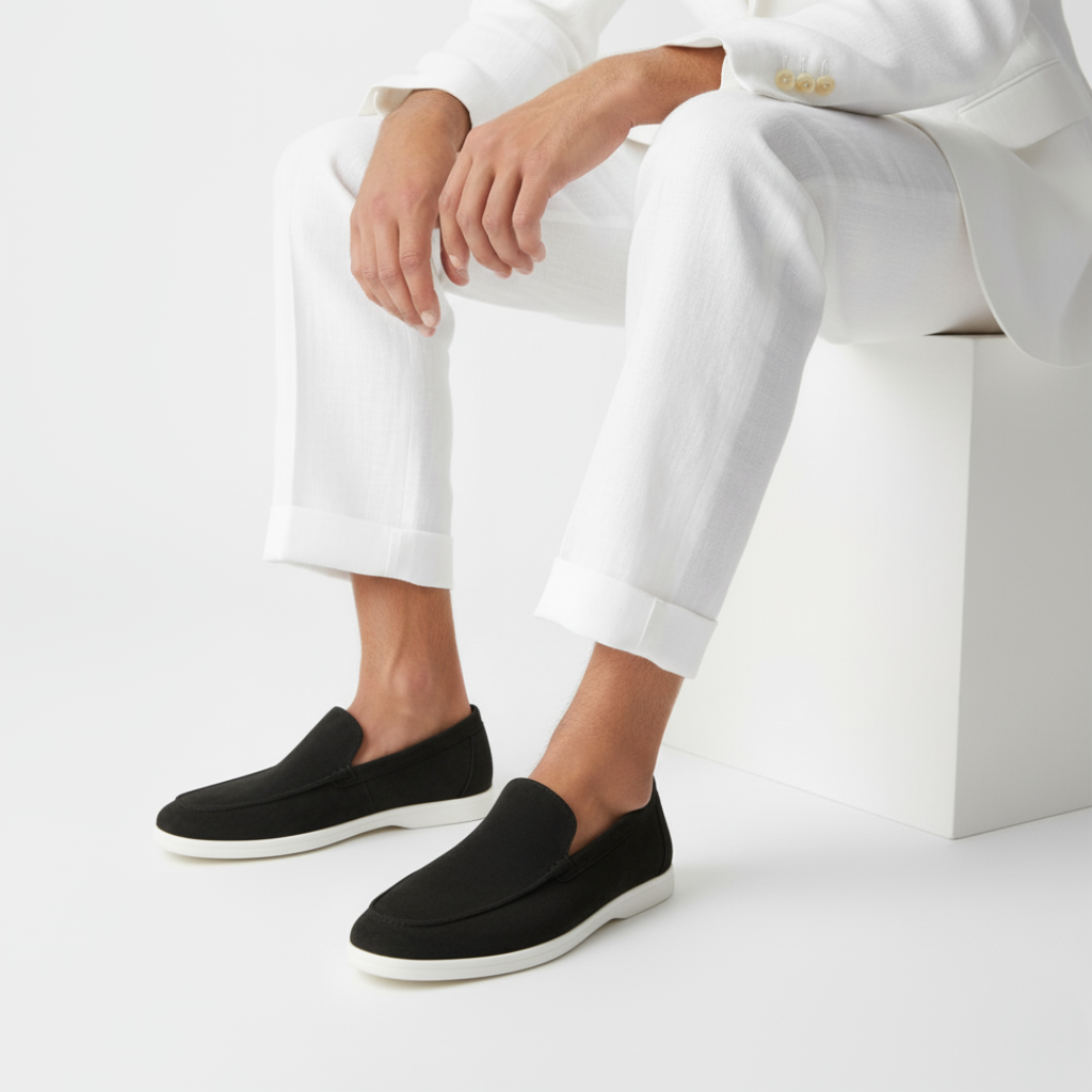 Suede Loafers for Men | Casual Slip-On Shoes | Comfortable Everyday Footwear