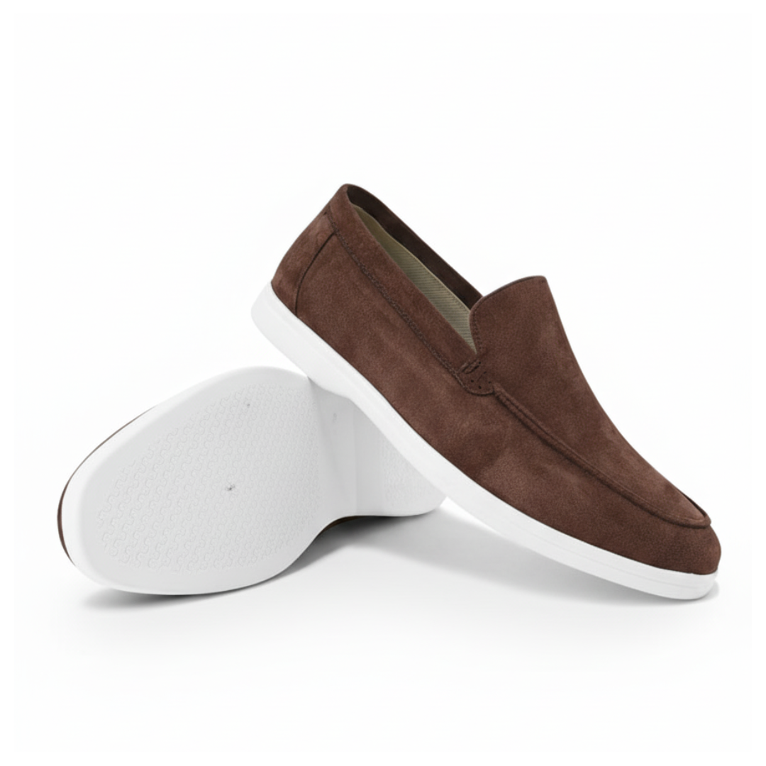 Suede Loafers for Men | Casual Slip-On Shoes | Comfortable Everyday Footwear