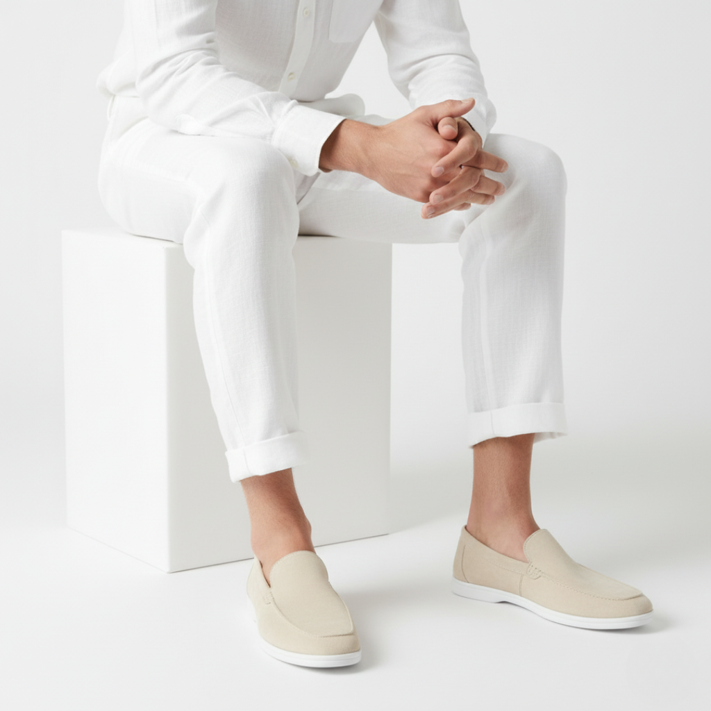 Suede Loafers for Men | Casual Slip-On Shoes | Comfortable Everyday Footwear