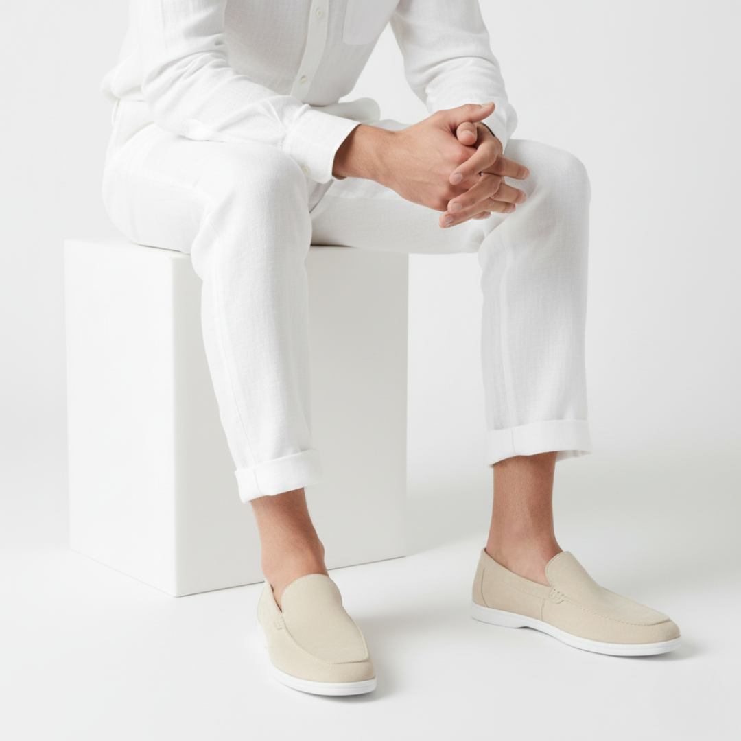 Suede Loafers for Men | Casual Slip-On Shoes | Comfortable Everyday Footwear
