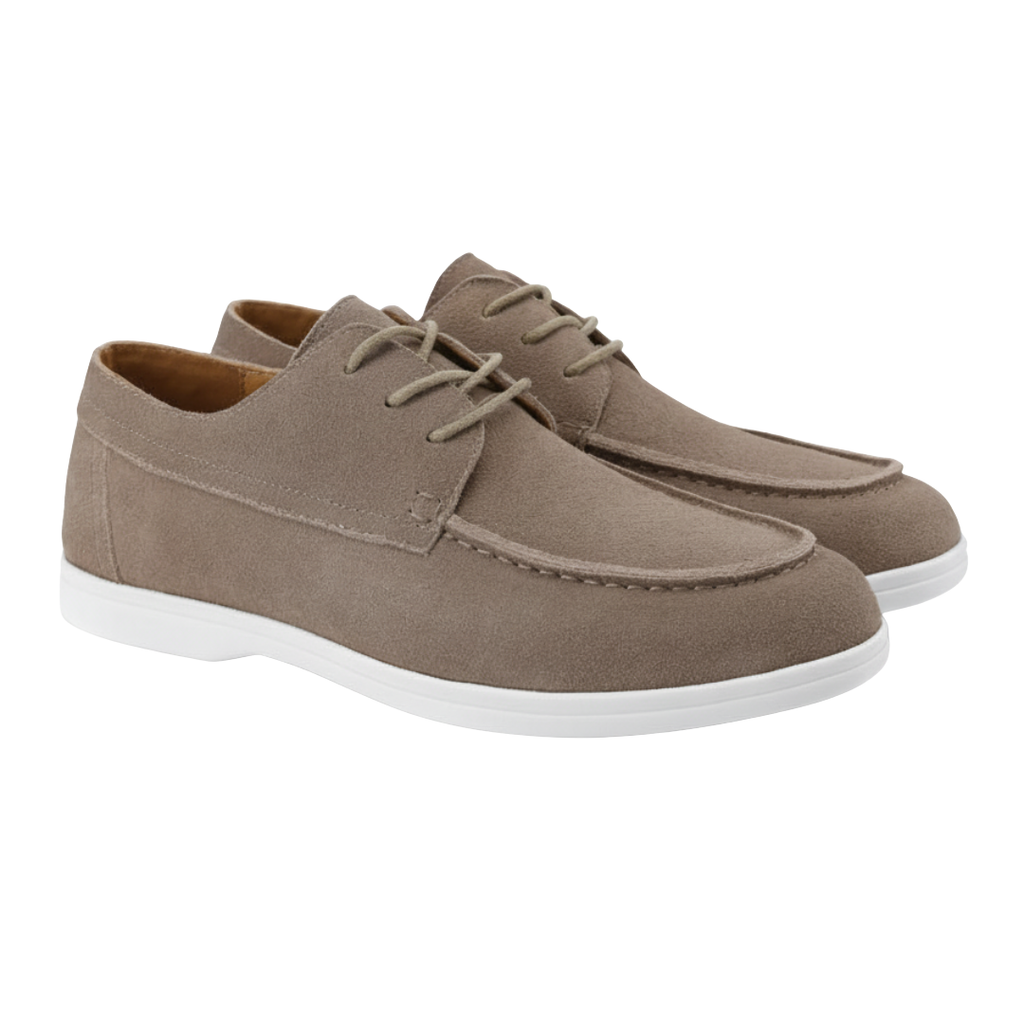 Suede Lace-Up Shoes for Men | Casual Footwear | Comfortable Everyday Style
