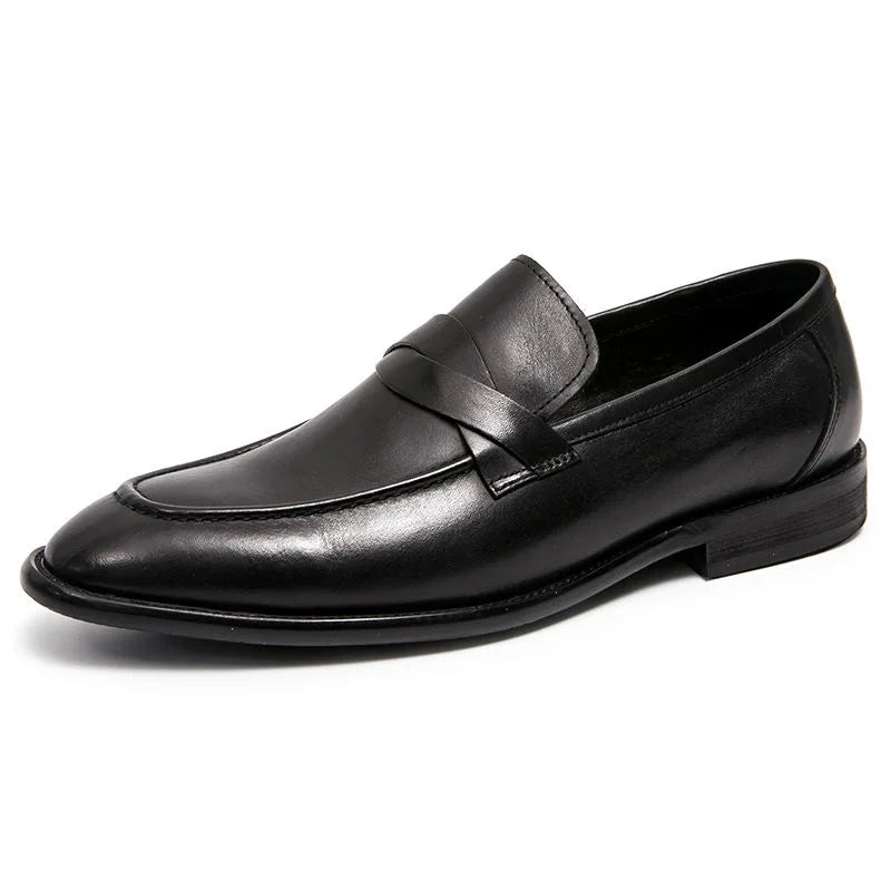 Leather Casual Loafers for Everyday Wear - Comfortable Slip-On Design