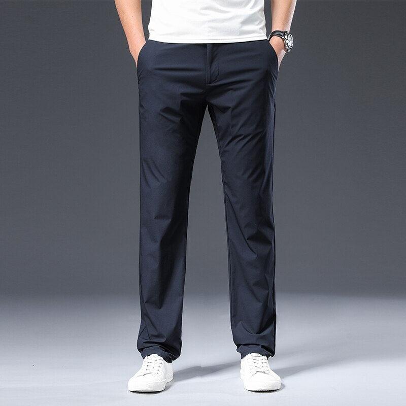Chino Pants for Men - Cotton Twill Casual Trousers - Versatile Everyday Wear