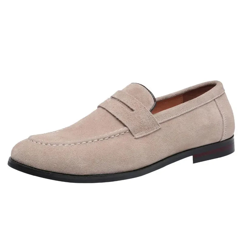 Men's Summer Loafers - Breathable Fabric Casual Slip-On Shoes for Everyday Wear