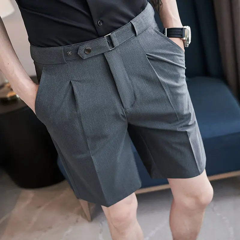 Elastic Waist Comfortable Shorts for Men - Casual Everyday Wear