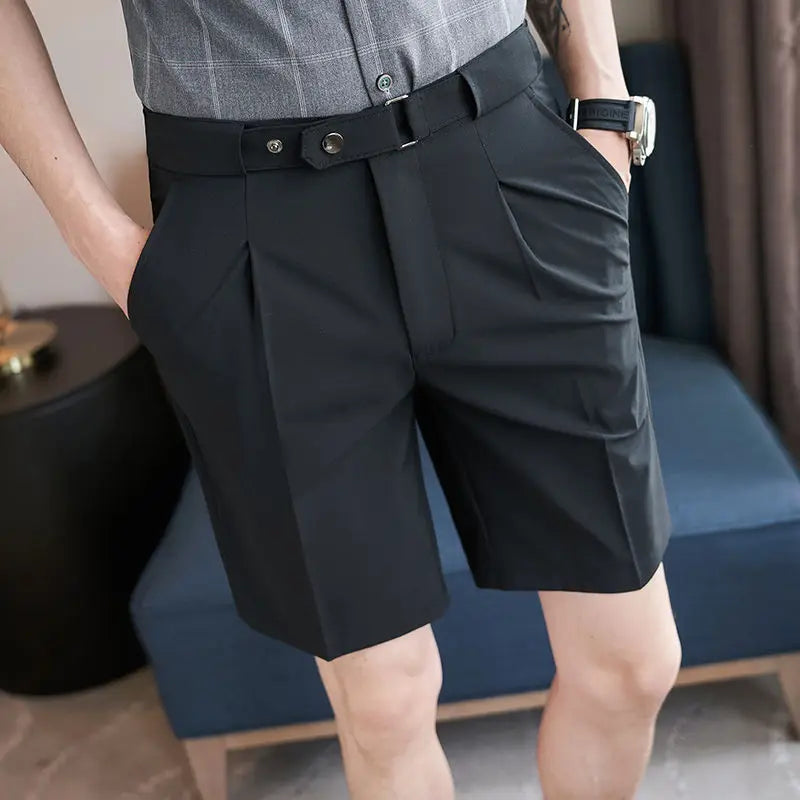 Elastic Waist Comfortable Shorts for Men - Casual Everyday Wear