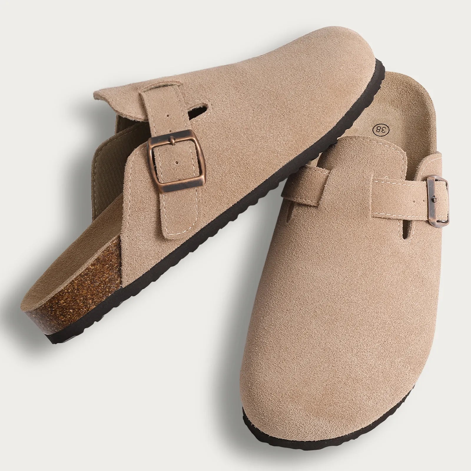 Suede Clogs for Comfort and Style - Casual Footwear for Everyday Wear