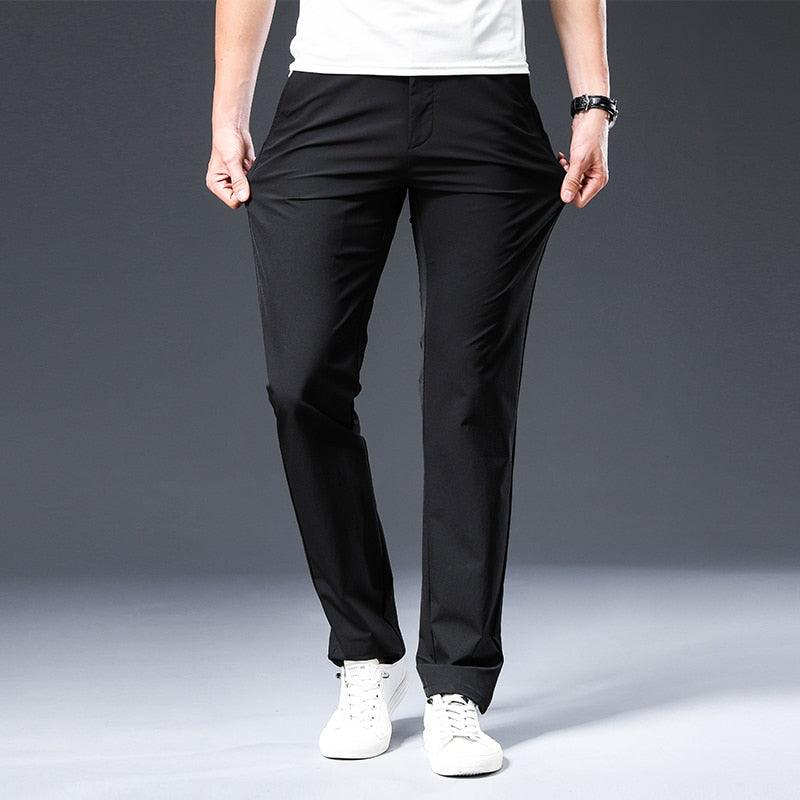 Chino Pants for Men - Cotton Twill Casual Trousers - Versatile Everyday Wear