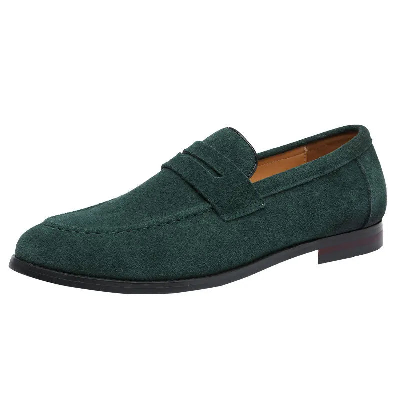 Men's Summer Loafers - Breathable Fabric Casual Slip-On Shoes for Everyday Wear