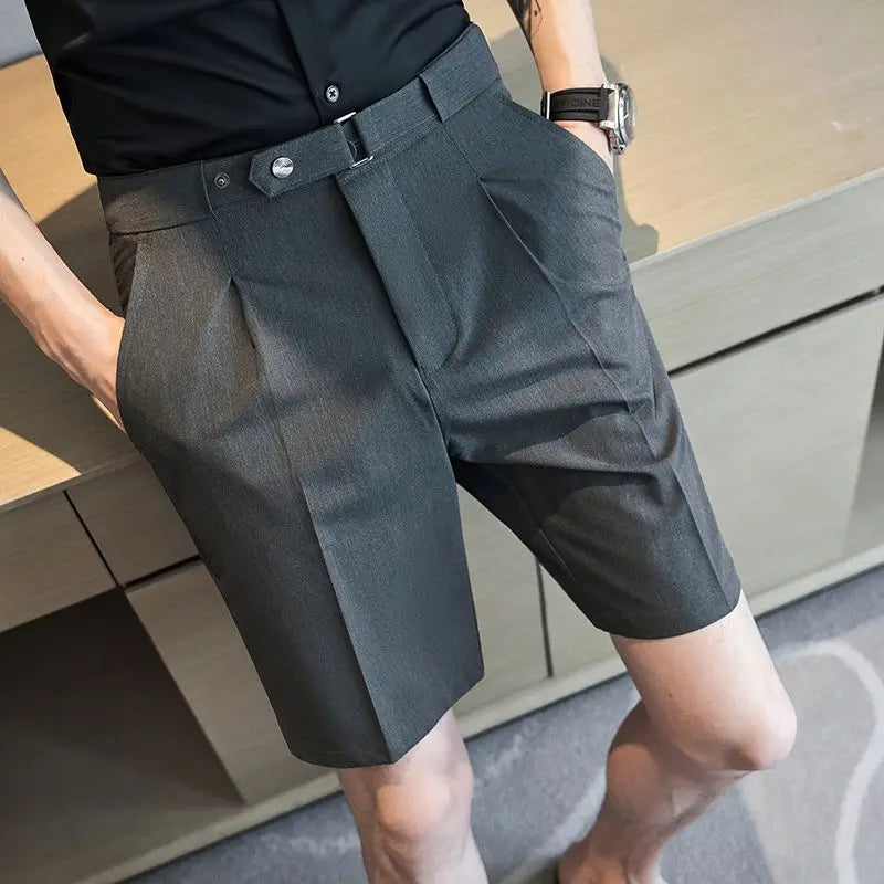 Elastic Waist Comfortable Shorts for Men - Casual Everyday Wear
