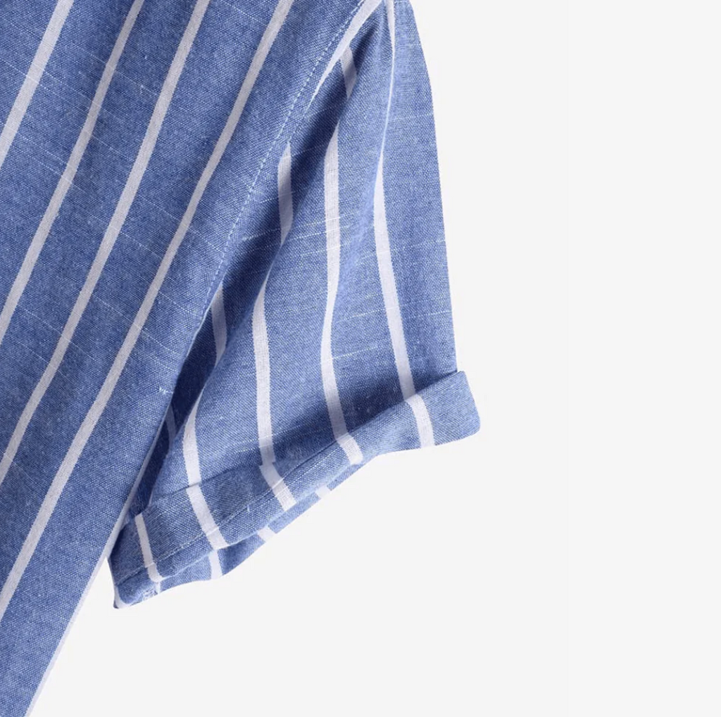 Sailor Polo Shirt - Cotton Blend - Nautical Style - Casual Wear
