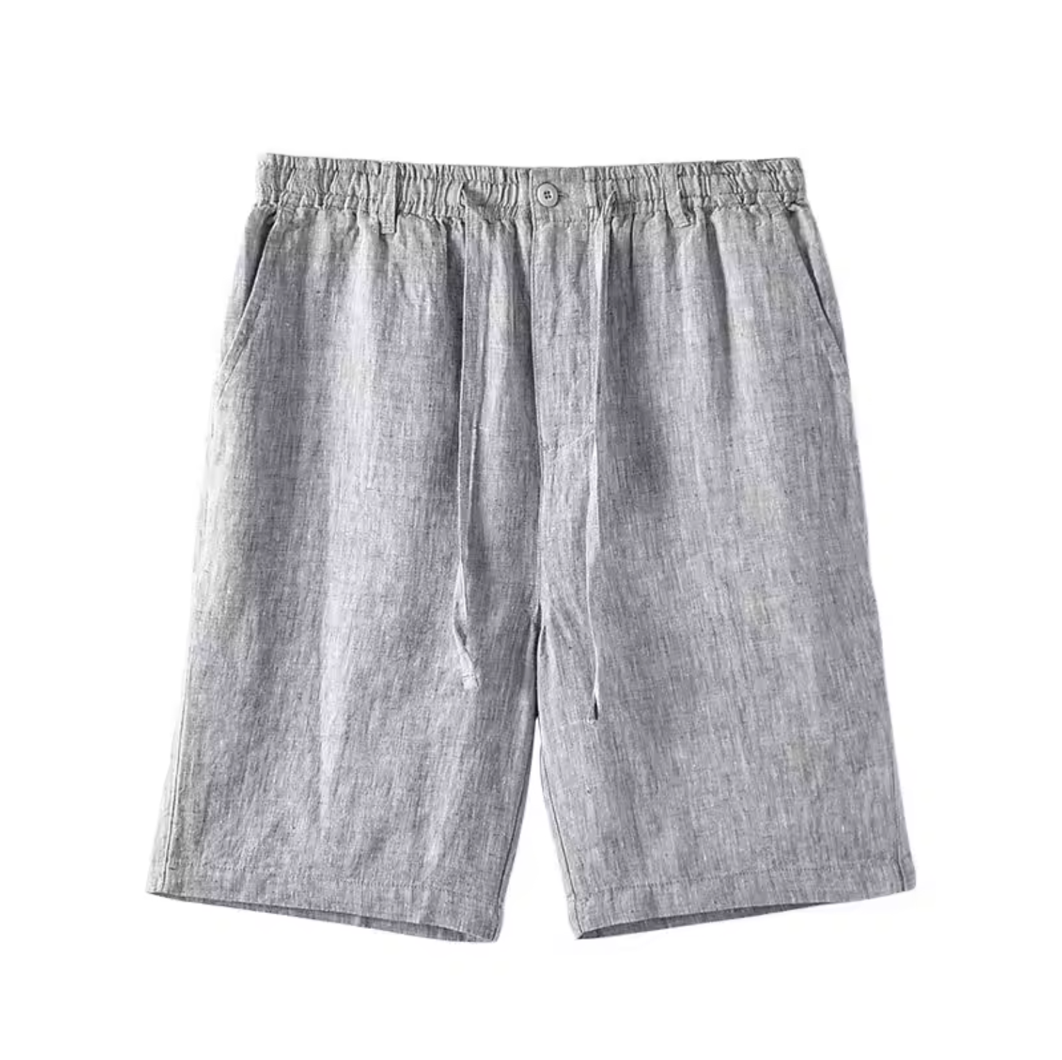 Linen Casual Shorts for Men - Lightweight Summer Wear in Various Sizes