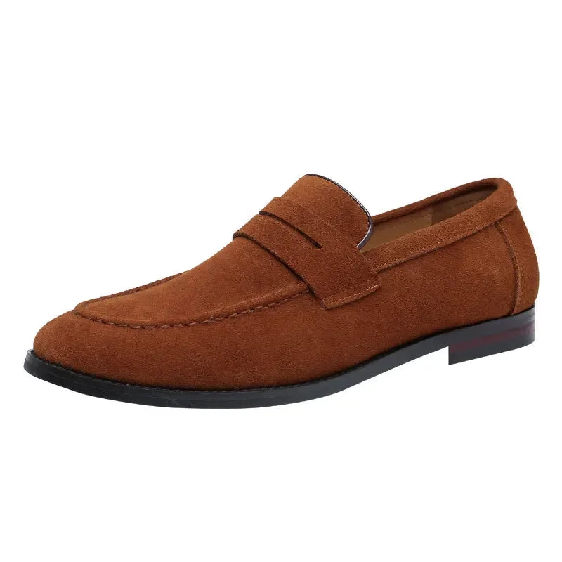 Men's Summer Loafers - Breathable Fabric Casual Slip-On Shoes for Everyday Wear