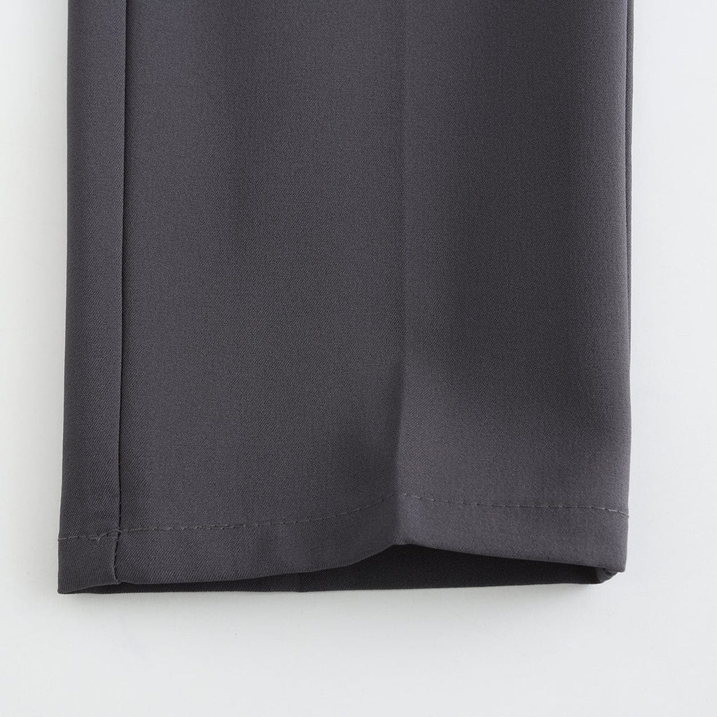Stretch Fabric Trousers for Women - Comfortable Casual Pants - Versatile Fit