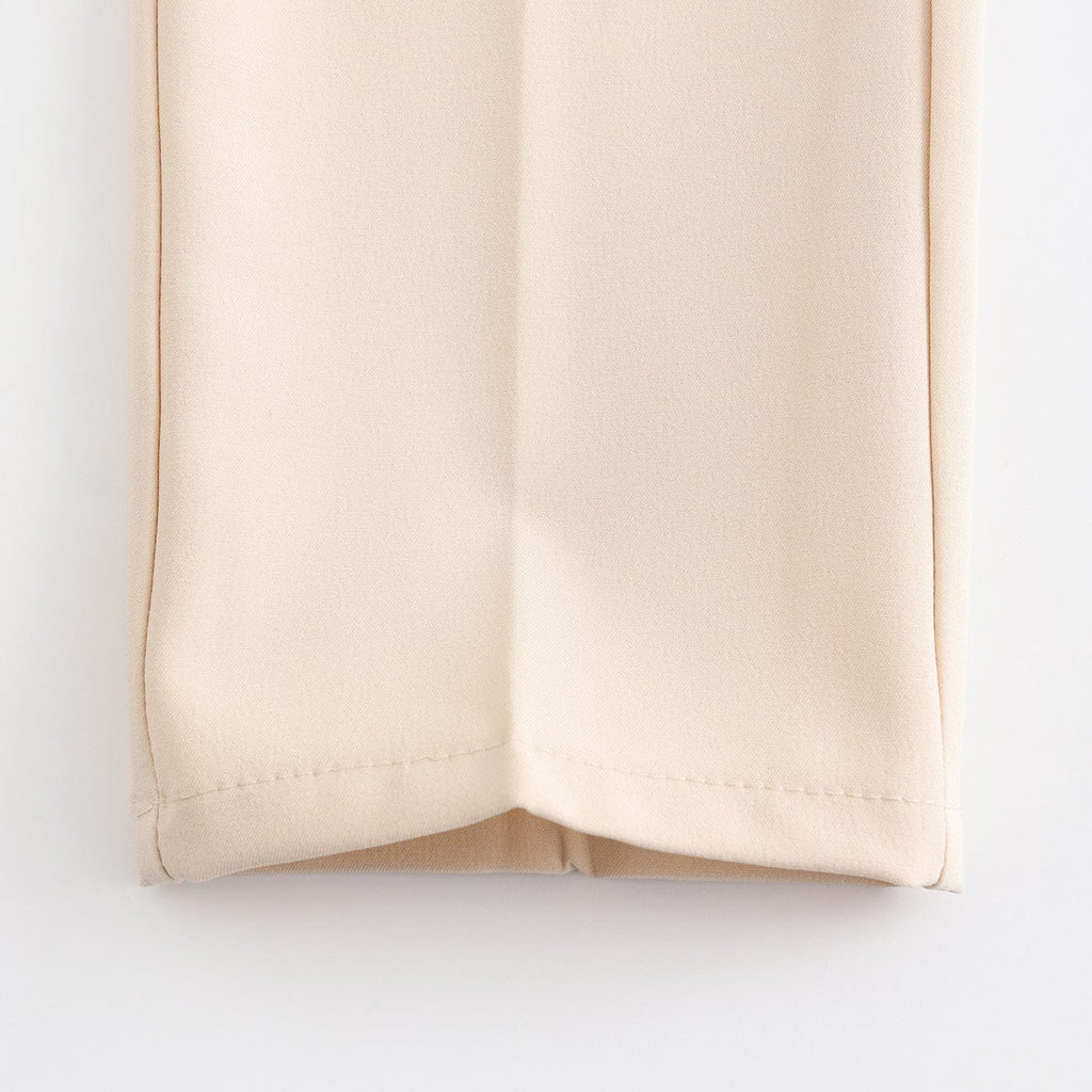 Stretch Fabric Trousers for Women - Comfortable Casual Pants - Versatile Fit
