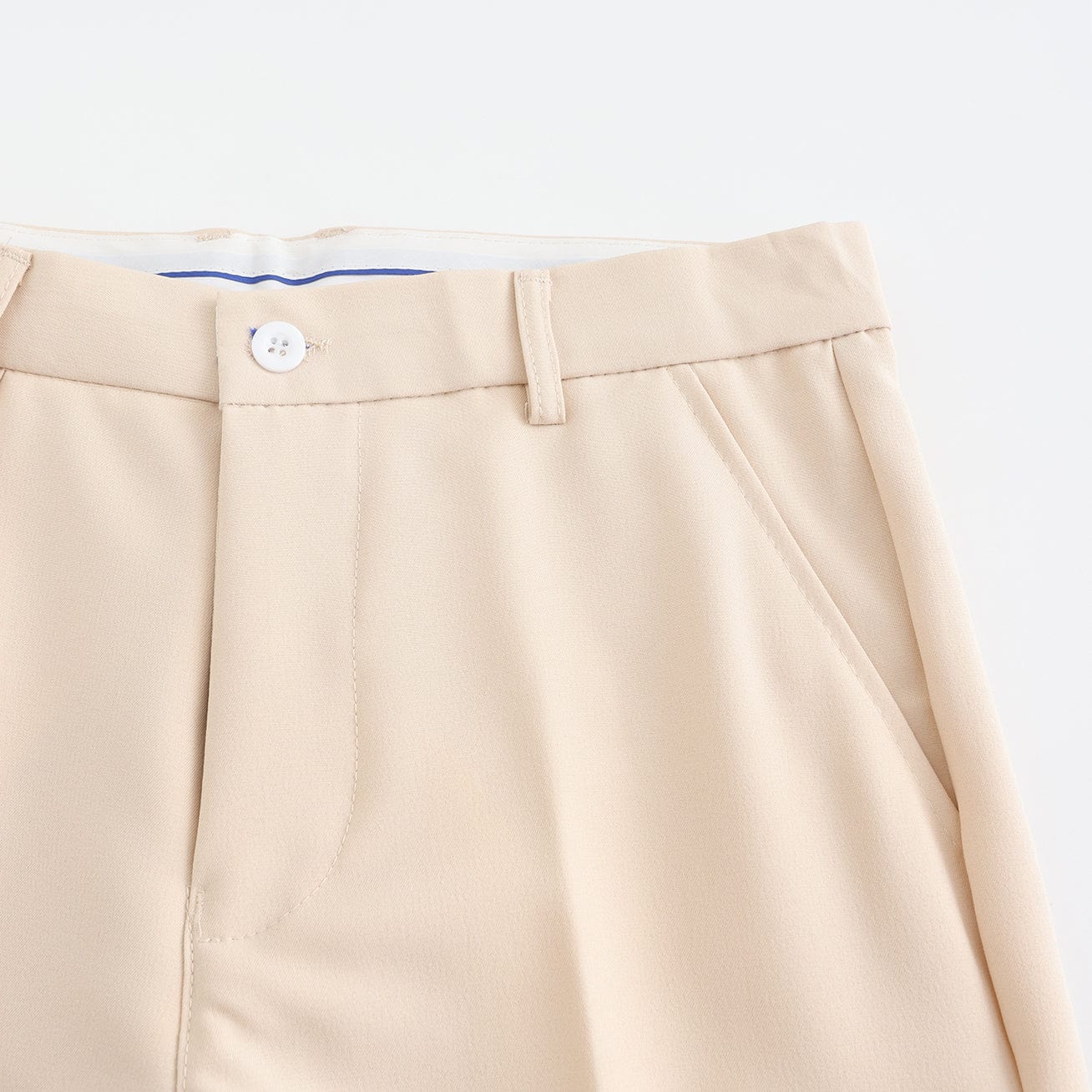 Stretch Fabric Trousers for Women - Comfortable Casual Pants - Versatile Fit
