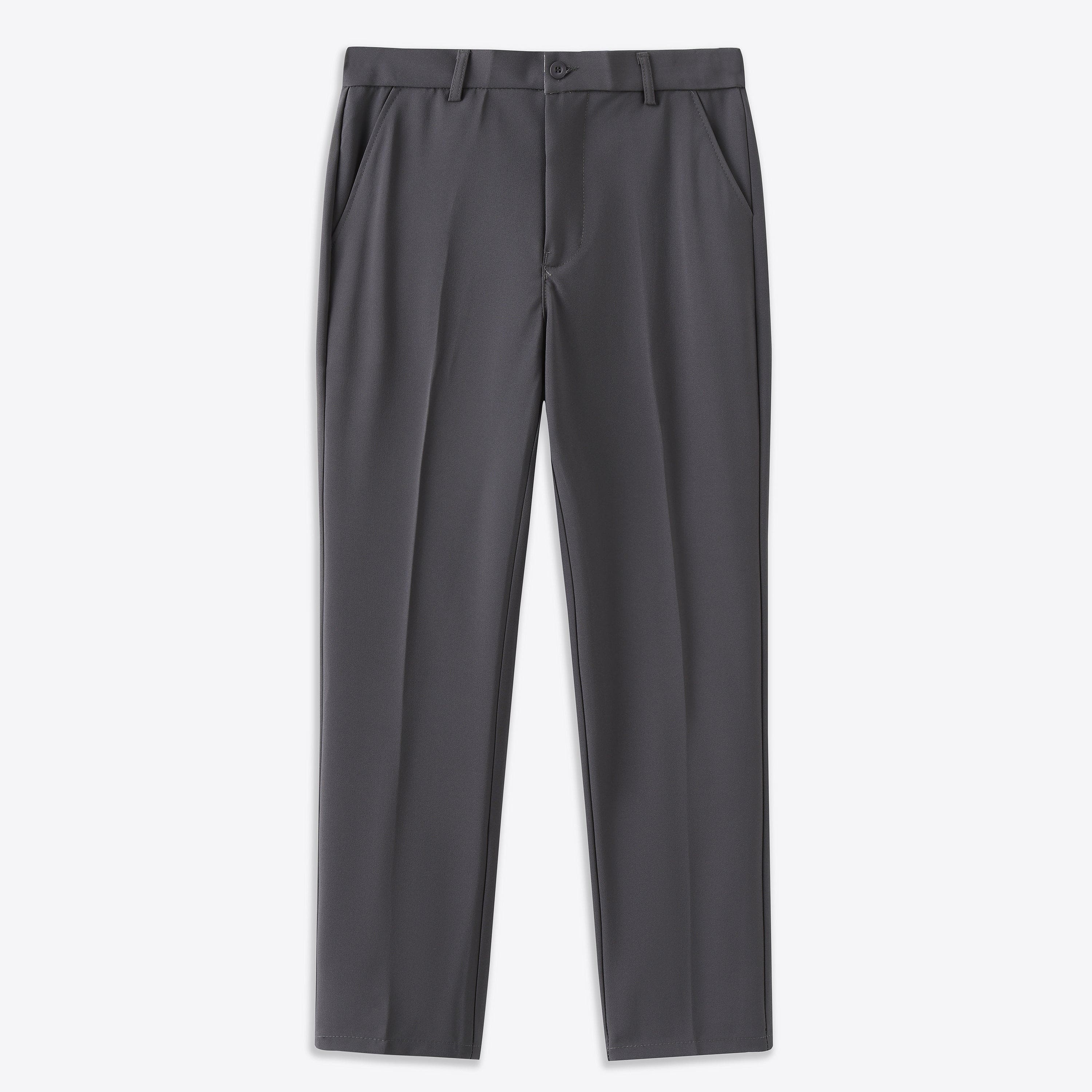 Stretch Fabric Trousers for Women - Comfortable Casual Pants - Versatile Fit
