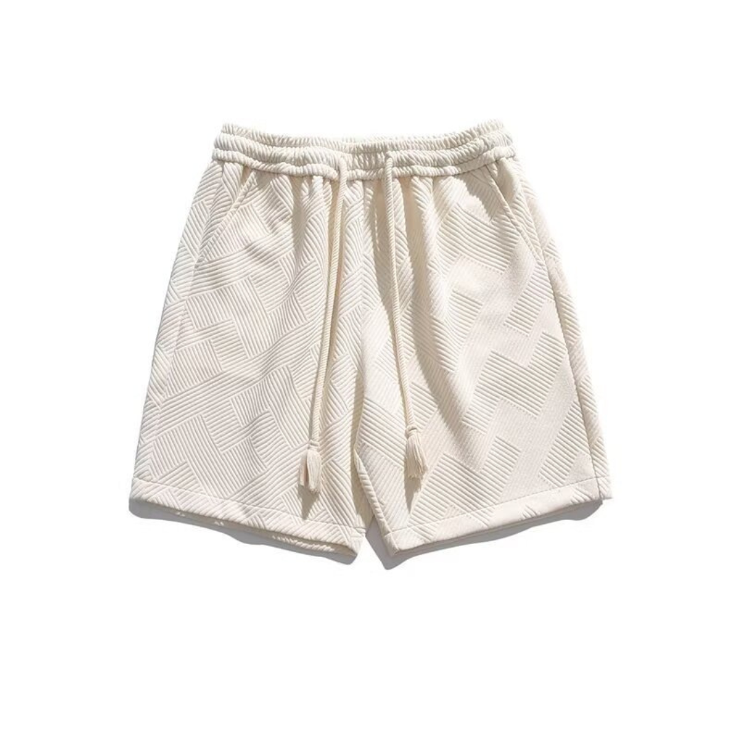 Fiji Pattern Casual Shorts for Men - Lightweight Fabric, Summer Wear