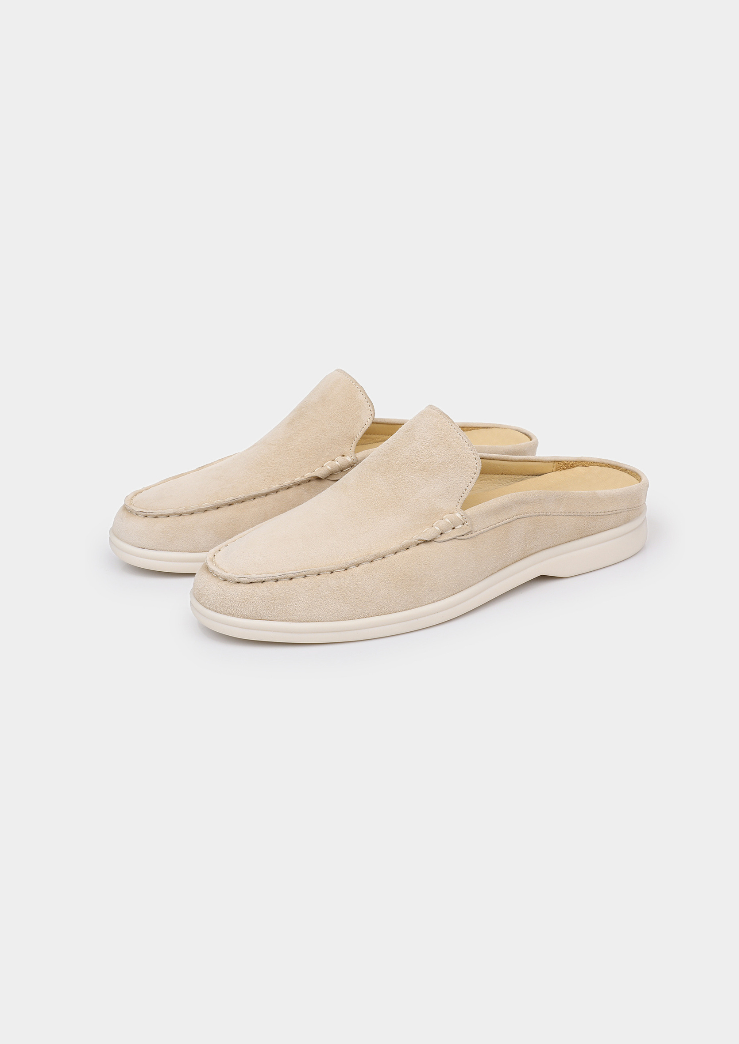 Suede Marina Slip-On Slippers for Women - Comfortable Indoor Footwear