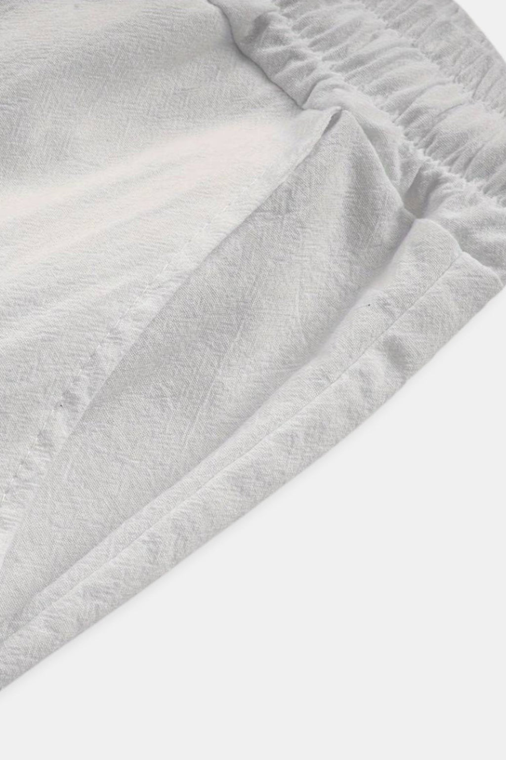 Lightweight Cotton Linen Beach Pants for Summer Casual Wear