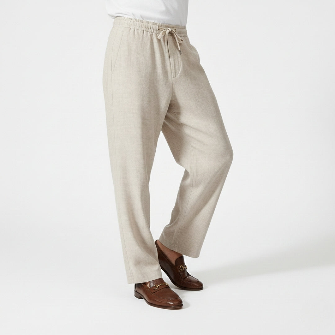 Linen Oversized Fit Pants for Casual Wear - Comfortable and Stylish Trousers