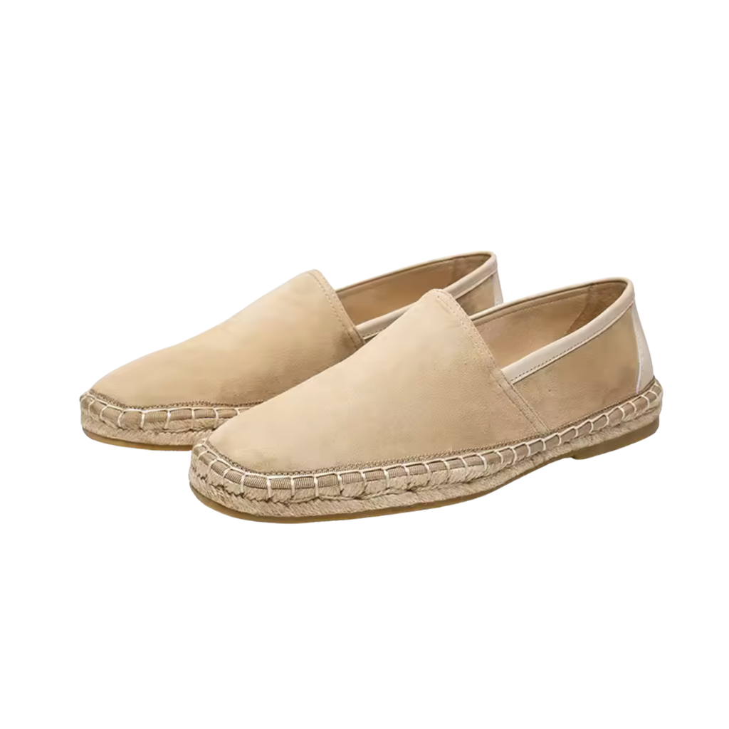 Espadrilles for Women - Comfortable Canvas Slip-On Shoes for Summer Wear