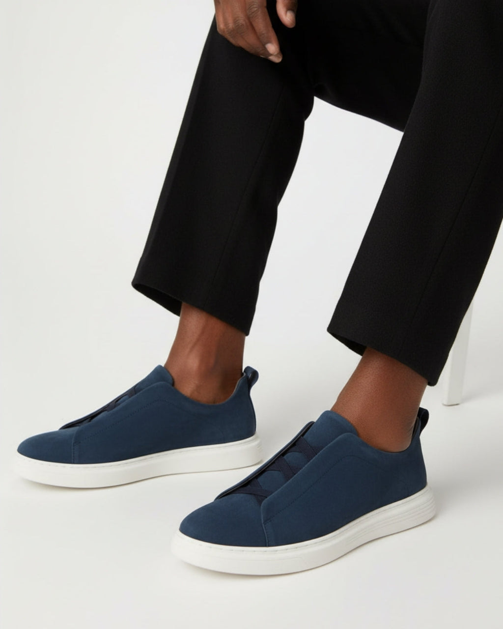 Suede Slip-On Sneakers for Casual Wear - Comfortable and Stylish Footwear