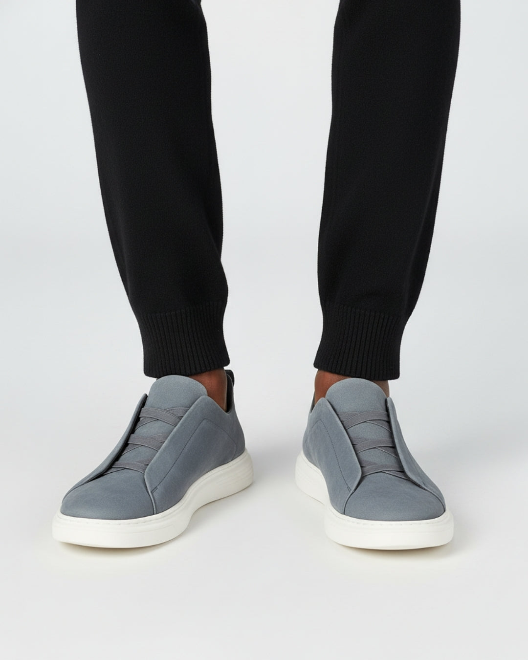 Suede Slip-On Sneakers for Casual Wear - Comfortable and Stylish Footwear