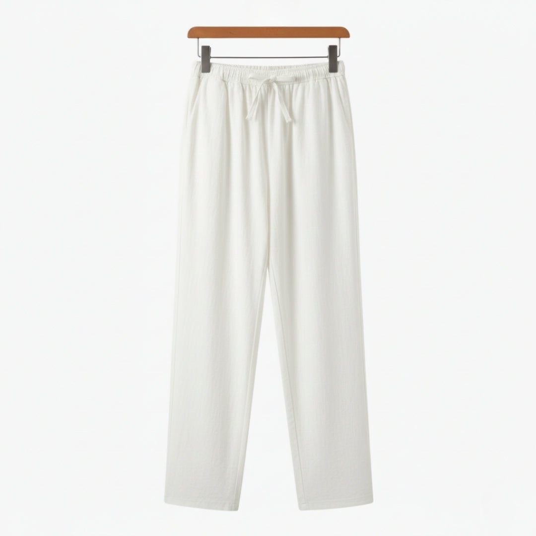 Linen Oversized Fit Pants for Casual Wear - Comfortable and Stylish Trousers